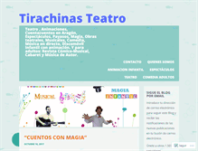 Tablet Screenshot of animacionestirachinas.com